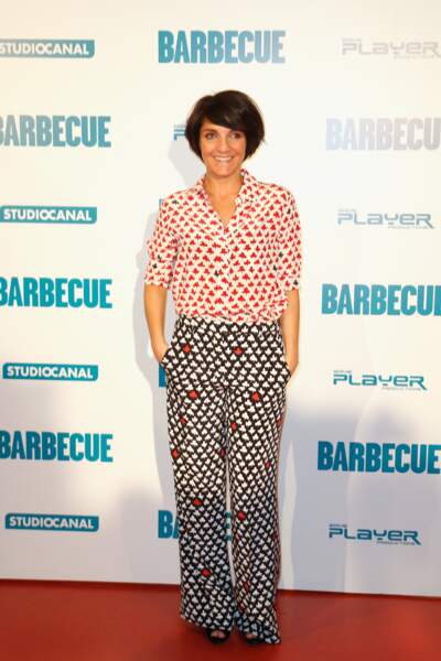 Florence Foresti à la première du film "Barbecue" en avril 2014 à Paris.