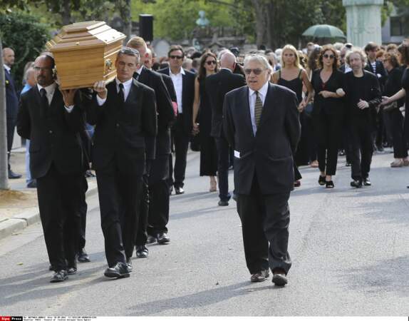 Obsèques de Sonia Rykiel, cimetière du Montparnasse
