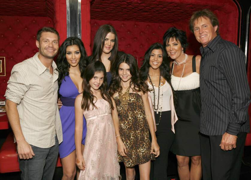 La famille Kardashian-Jenner en 2007