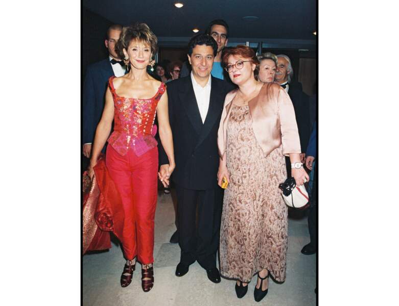 Là voici en compagnie de Marie-Anne Chazel et Christian Clavier en 1998