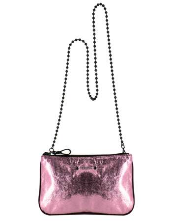 Top couleur rose : le mini sac