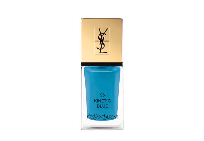 La Laque Couture Kinetic Blue Yves Saint Laurent