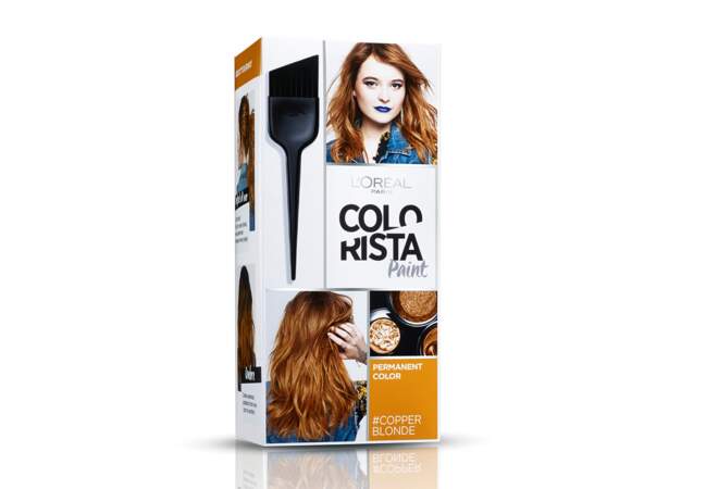 Coloration Paint Colorista, Copper Blonde, L’Oréal Paris : je change tout avec une colo