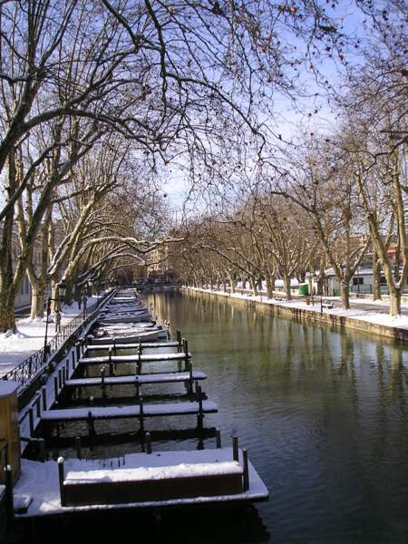 Canal en hiver