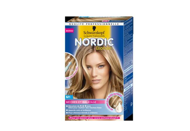 Le Nordic Blonde mèches et balayage Schwarzkopf