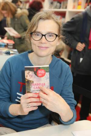 ... ou Isabelle Carré venue dédicacer son livre "Les rêveurs" sorti en poche...