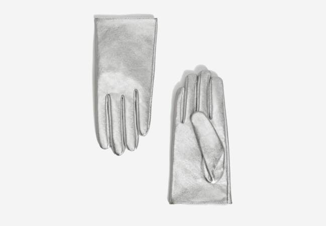 Les gants en cuir festifs