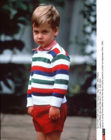 Le prince William, 1985