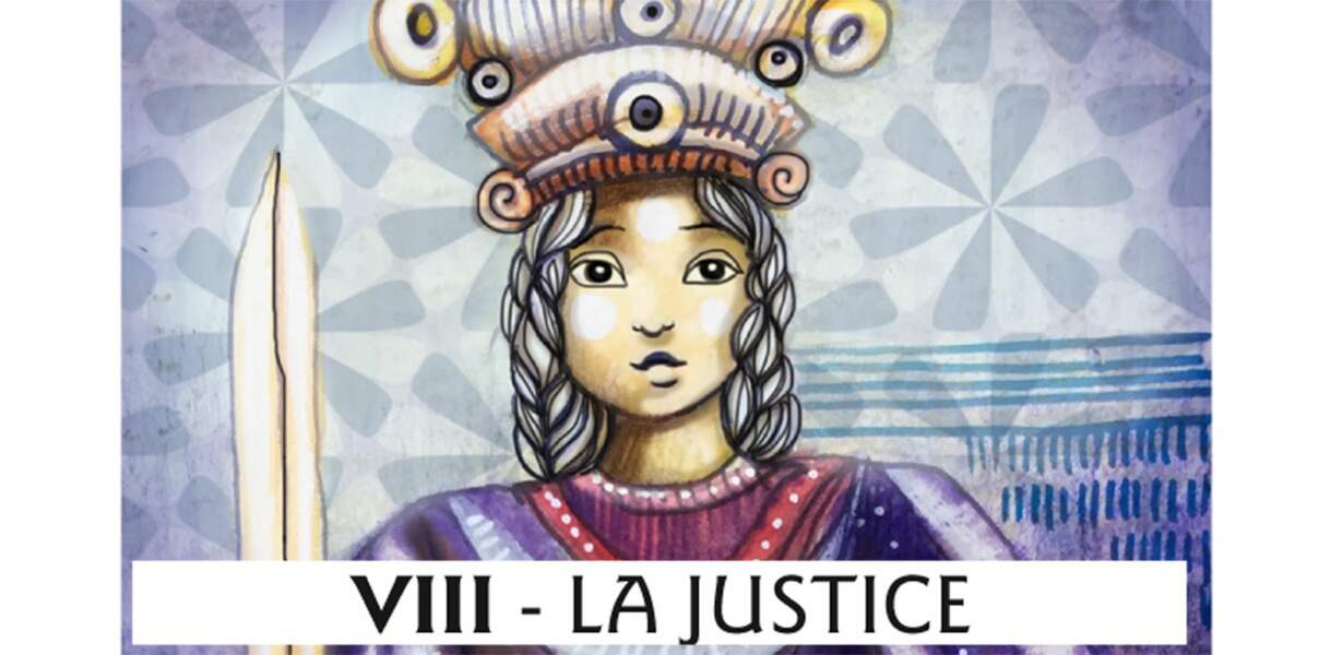 Tarot de Marseille : la Justice