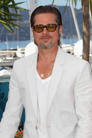 Brad Pitt au 64ème festival de Cannes en mai 2011.