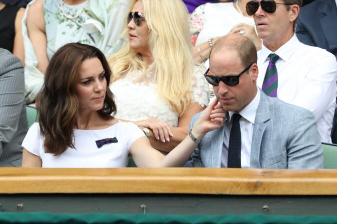 Kate Middleton et le Prince William, complices à Wimbledon