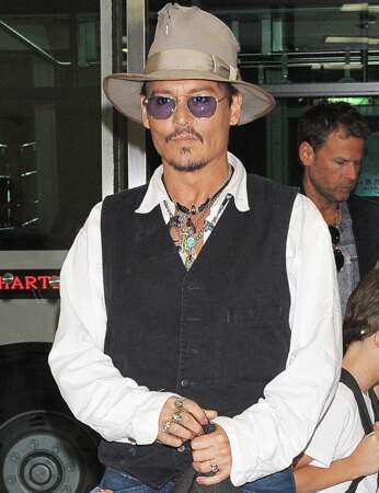 Johnny Depp a aujourd'hui 50 ans