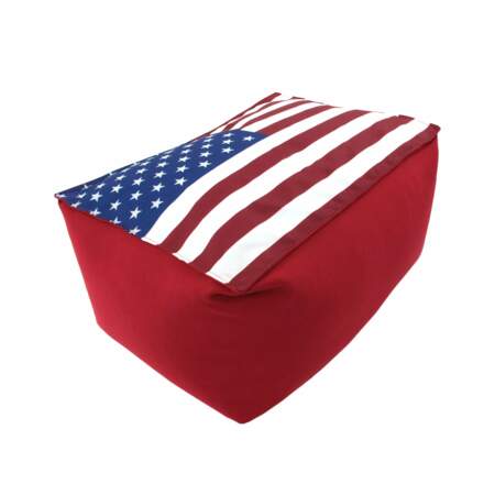 Un pouf drapeau US