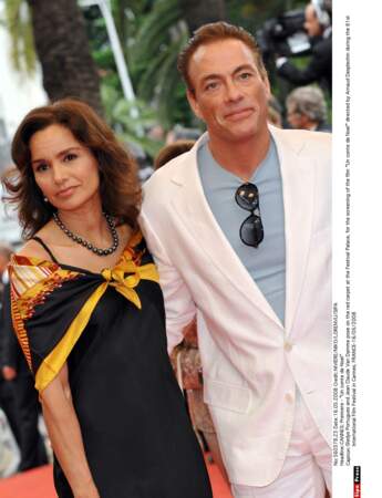 Jean-Claude Van Damme et sa femme Gladys Portugues : 2008