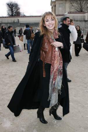 Claire Keim au défilé de prêt-à-porter Celine en 2006.