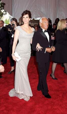 Look de star : Julia Roberts en robe scintillante