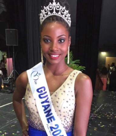 Ruth Briquet, élue Miss Guyane