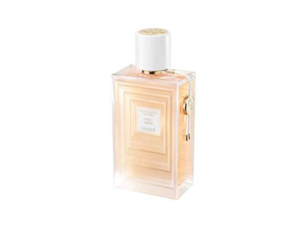 Sweet Amber, Lalique, vaporisateur 100 ml, prix indicatif : 200 €