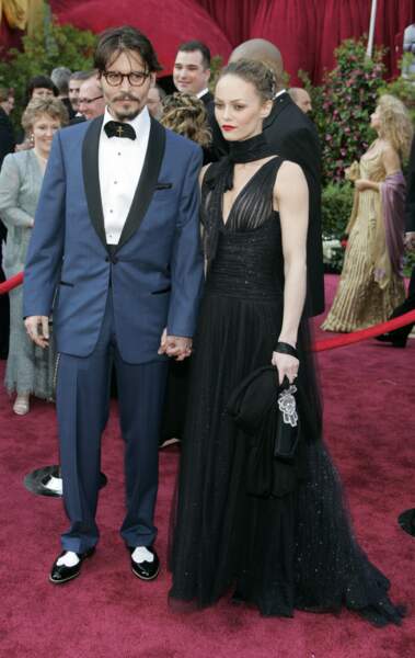 Johnny Depp et Vanessa Paradis, 2005