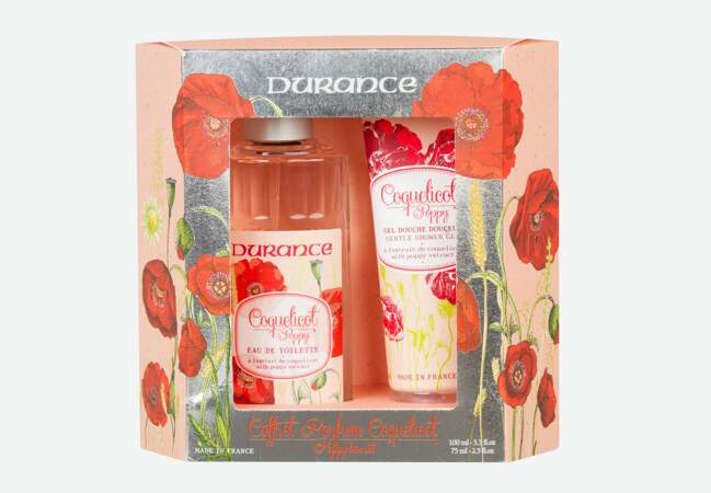 Coffret Parfum Coquelicot, Durance