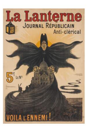 Publicité pour le journal La Lanterne, 1902 