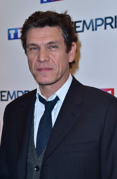 Marc Lavoine à la projection du téléfilm "L'emprise" dans lequel il joue, à Paris, le 21 janvier 2015.