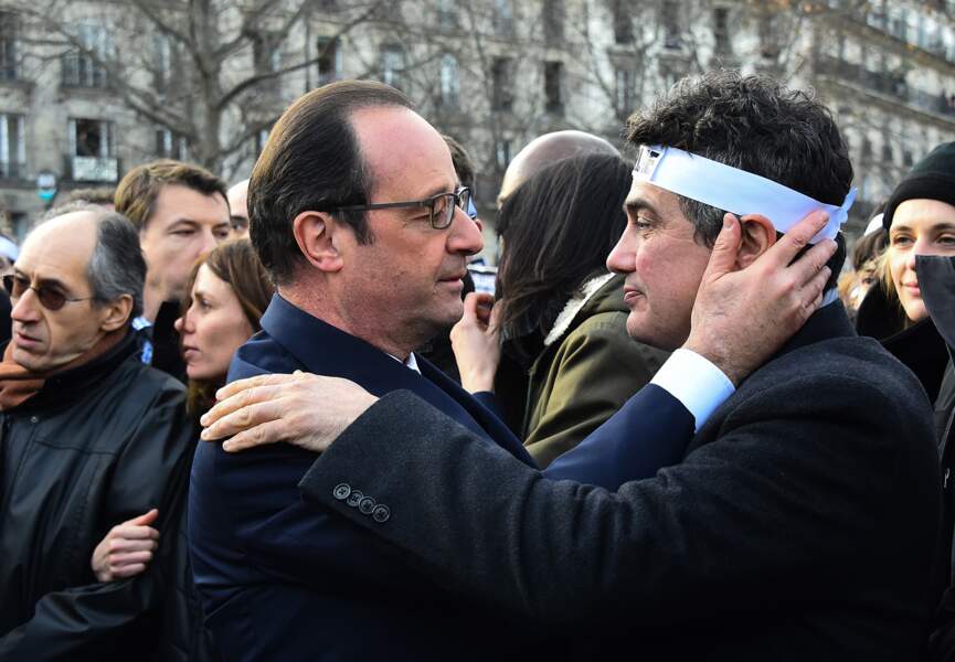 Patrick Pelloux et François Hollande