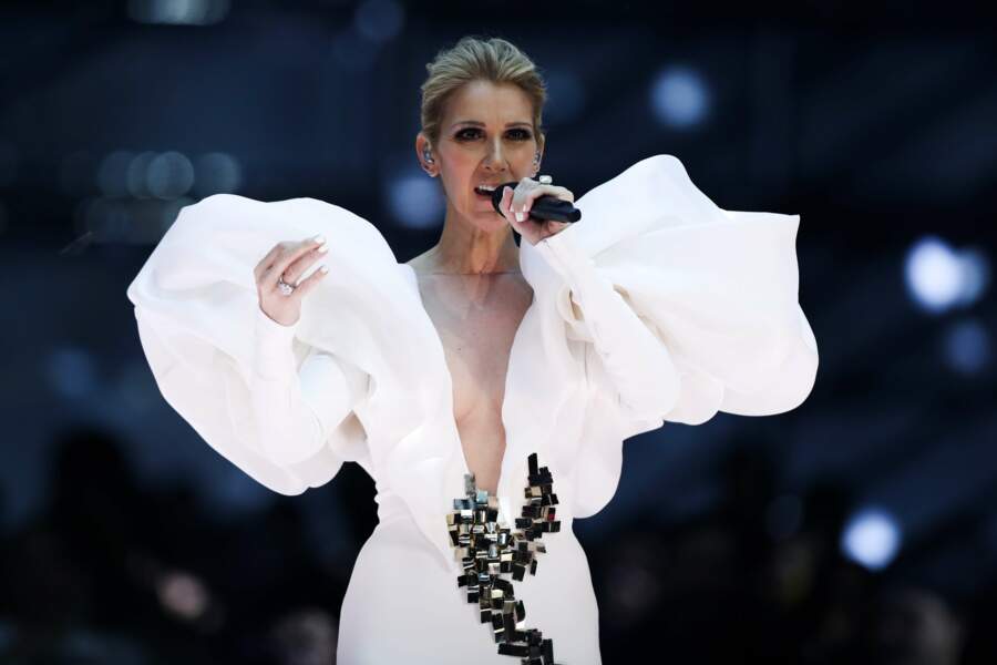 Céline Dion : 21 mai 2017 sur scène au Billboard Music Awards.