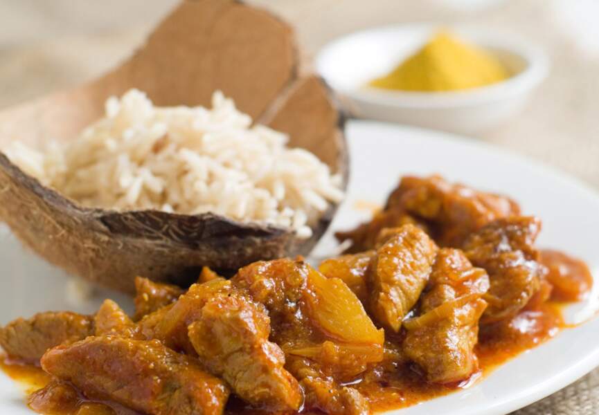 Curry de veau aux fruits d'hiver