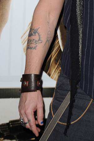 Le tatouage de Johnny Depp