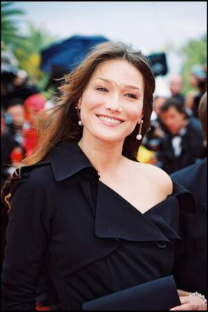 Carla Bruni au Festival de Cannes en 2000