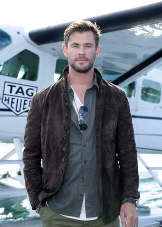 Chris Hemsworth et sa coupe under cut 