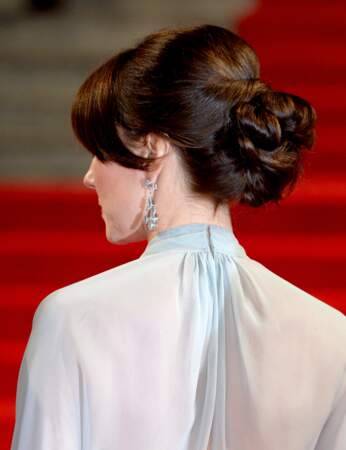 Coiffure de Kate Middleton : son chignon glamour 