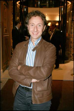 Stéphane Bern à Paris en 2006 pour l'ouverture de l'hôtel Fouquet sur les Champs-Élysées