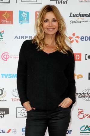 Ingrid Chauvin au 20ème anniversaire du Festival des Créations Télévisuelles de Luchon le 9 février 2018.
