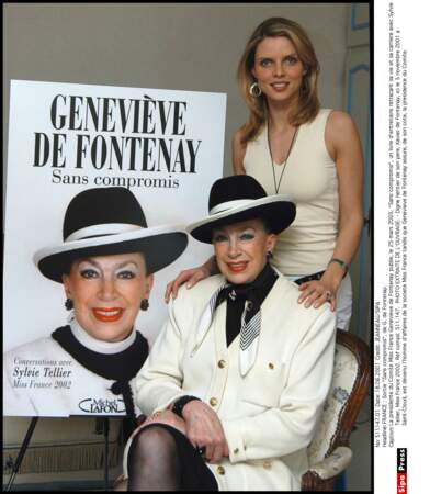 Sylvie Tellier et Geneviève de Fontenay, 2005