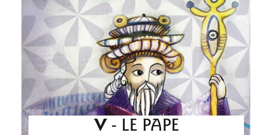 Tarot de Marseille : le Pape