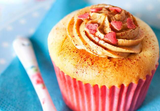 Cupcake pomme d'amour