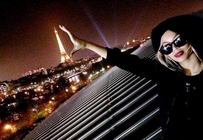 Beyoncé joue la touriste à Paris