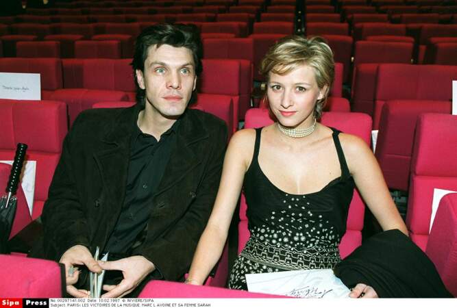 Marc Lavoine et Sarah Poniatowski, 1997