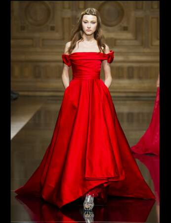 Robe de Princesse Rouge Femme