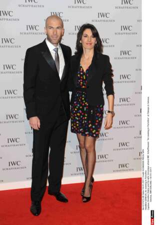 Zinédine Zidane et sa femme Véronique : 2011