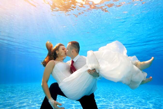 Un mariage dans l'eau