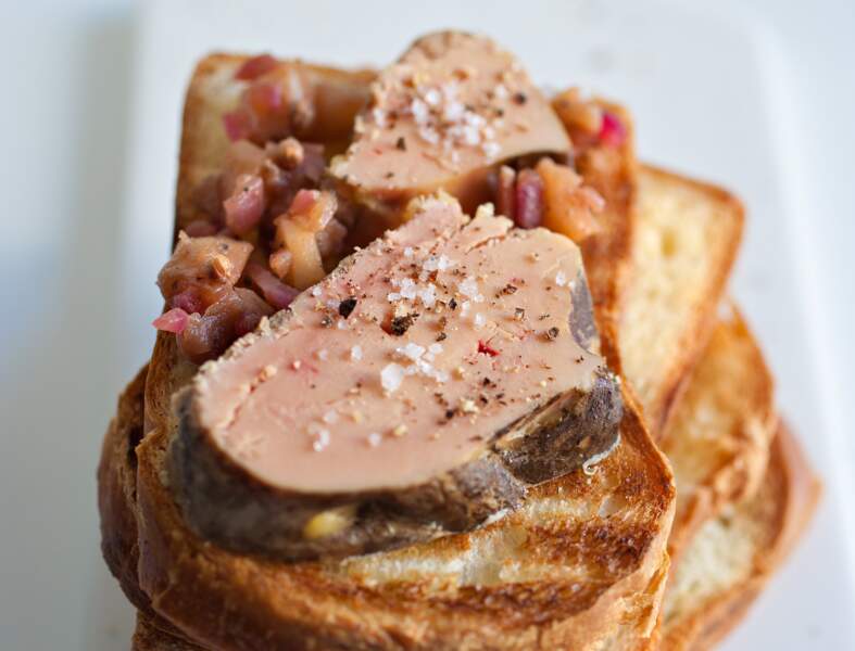 Foie gras fumé aux épices