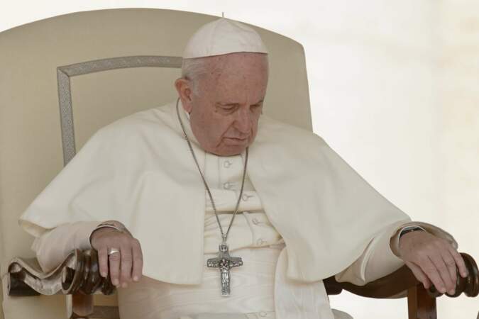 Le pape François au Vatican 