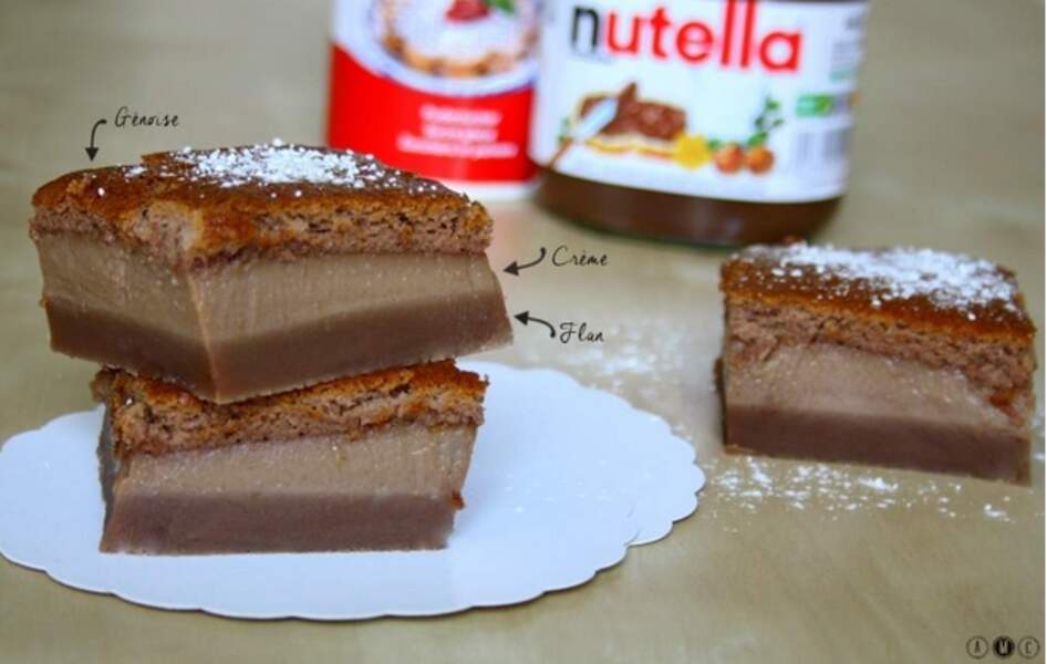 Gâteau magique au Nutella 