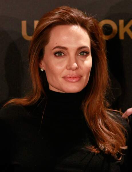 Visage rectangulaire : le dégradé tout doux d’Angelina Jolie