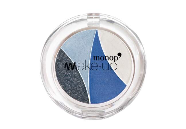 Le trio bleu de Monop' Make up