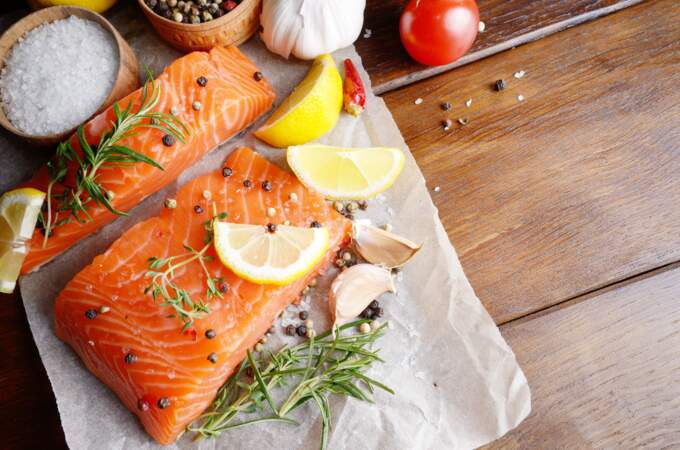 5. Le saumon source de vitamine D
