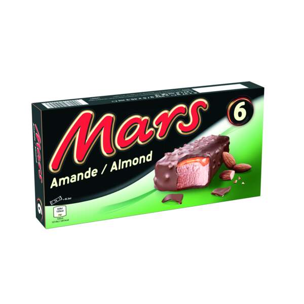 La barre glacée Mars amande